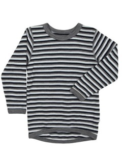 t-shirt til børn i uld